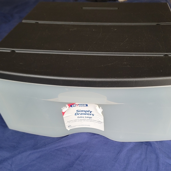 Homz Storage Extra Large Single Drawer Box - Picture 2 of 13